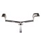Trailer Tow Hitch For 12-16 Honda CR-V Class 2 Ultimate Package w/ Wiring Draw Bar Kit Interchange 2" 1-7/8" Ball Lock and Cover