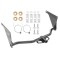36524 2013 2014 2015 2016 13 14 15 16 Escape Draw-Tite Trailer Tow Hitch Receiver Bar Frame Trailer Tow Hitch For 13-19 Ford Escape 1-1/4" Towing Receiver Class 2