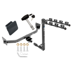 Custom Fit Trailer Hitch 4 Bike Carrier Security Lock Pin Rubber Hitch Plug Cover Installation Hardware Installation Instructions 36525 1393100G 580407 2211 Draw-Tite Trailer Tow Hitch 4 Bike Rack 14-17 KIA Rondo Canada Only tilt away adult or child arm Trailer Tow Hitch w/ 4 Bike Rack For 14-17 KIA Rondo Canada Only tilt away adult or child arms fold down carrier w/ Lock and Cover