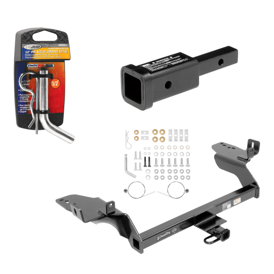Custom Fit Trailer Hitch Trailer Hitch Adapter Trailer Hitch Pin and Clip Installation Hardware Installation Instructions 36529 80303 63241 Draw-Tite Trailer Tow Hitch 13-19 Escape 2" Adapter and Pin/Clip 13 14 15 16 17 18 19 2013 2014 2015 2016 201 Trailer Tow Hitch For 13-19 Ford Escape w/ 2" Adapter and Pin/Clip
