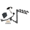 Custom Fit Trailer Hitch 4 Bike Carrier Security Lock Pin Rubber Hitch Plug Cover Installation Hardware Installation Instructions 36572 1393100G 580407 2211 Draw-Tite Trailer Tow Hitch 4 Bike Rack 16-21 Hyundai Tucson Class 2 tilt away adult or child ar Trailer Tow Hitch w/ 4 Bike Rack For 16-21 Hyundai Tucson Class 2 tilt away adult or child arms fold down carrier w/ Lock and Cover