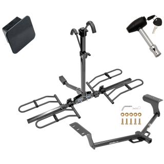 Custom Fit Trailer Hitch2 Bike Carrier Rail Rack Security Lock Pin Rubber Hitch Plug Cover Installation Hardware Installation Instructions 36588 63134 580407 2211 Draw-Tite Trailer Tow Hitch 06-18 Toyota RAV4 Class 2 Platform Style 2 Bike Rack Hitch Lock Trailer Tow Hitch For 06-18 Toyota RAV4 Class 2 Platform Style 2 Bike Rack Hitch Lock and Cover