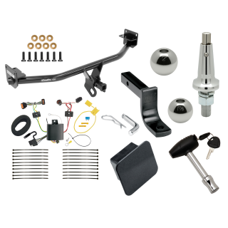 Custom Fit Trailer Hitch Draw-Bar w/ Pin/Clip Wiring Harness (Plug & Play) Interchangeable 2" & 1-7/8" Ball Security Lock Pin Rubber Hitch Plug Cover Installation Hardware Installation Instructions 365930 118698 63802 580407 2211 Draw-T Trailer Tow Hitch For 17-21 KIA Sportage All Styles Ultimate Package w/ Wiring Draw Bar Kit Interchange 2" 1-7/8" Ball Lock and Cover