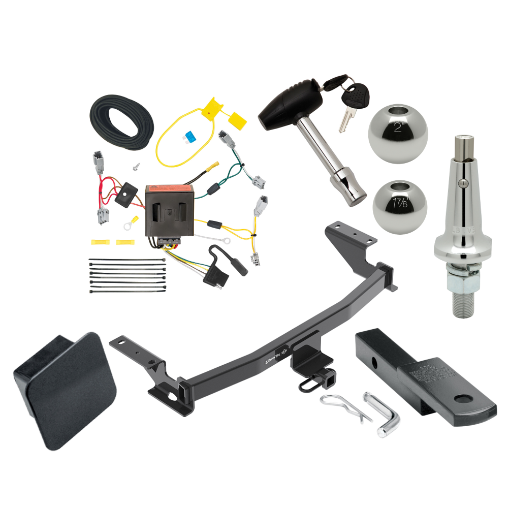 Trailer Tow Hitch For 1316 Mazda CX5 Class 2 Ultimate Package w/ Wiring Draw Bar Kit