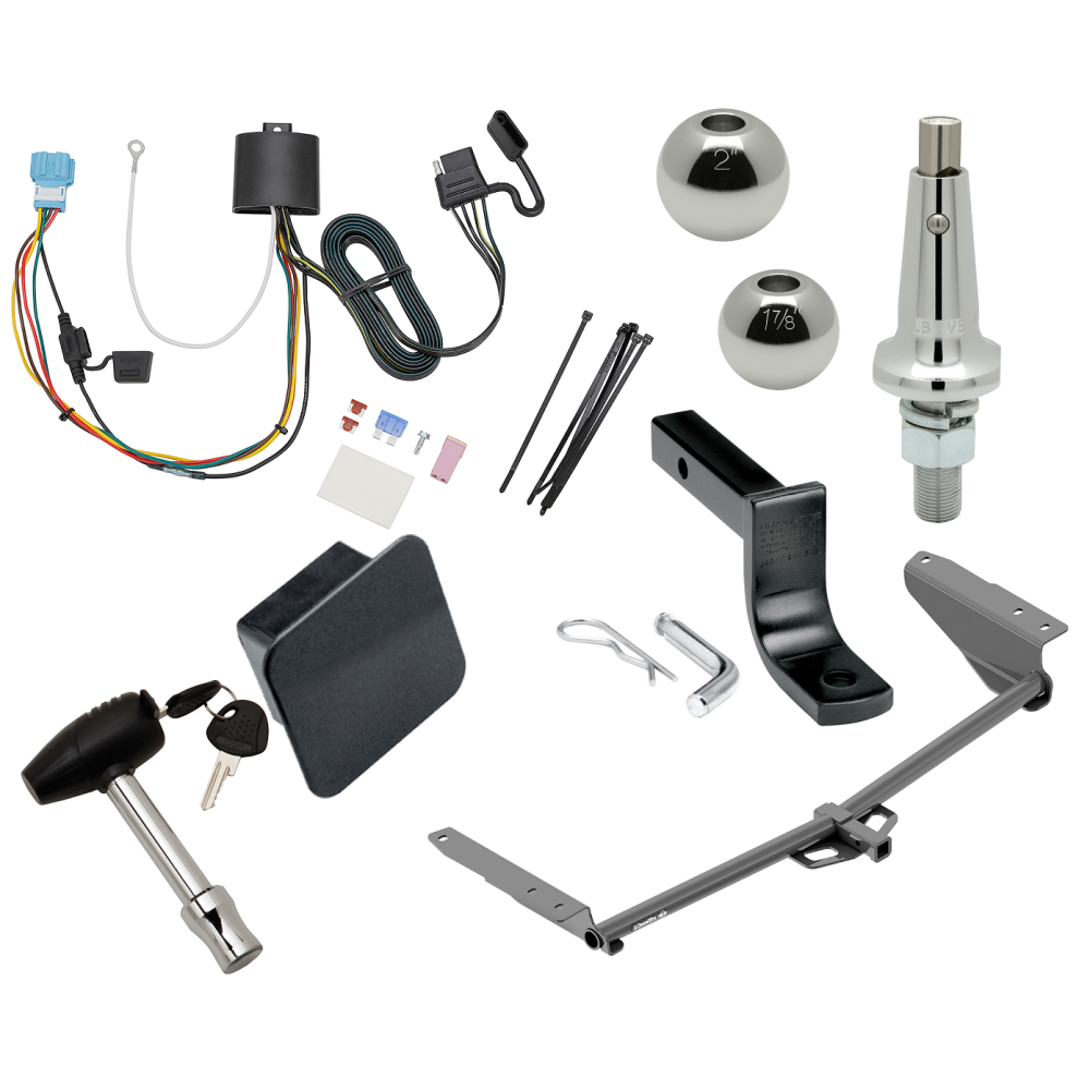 Trailer Tow Hitch For 18-21 Honda Odyssey With Fuse Provisions