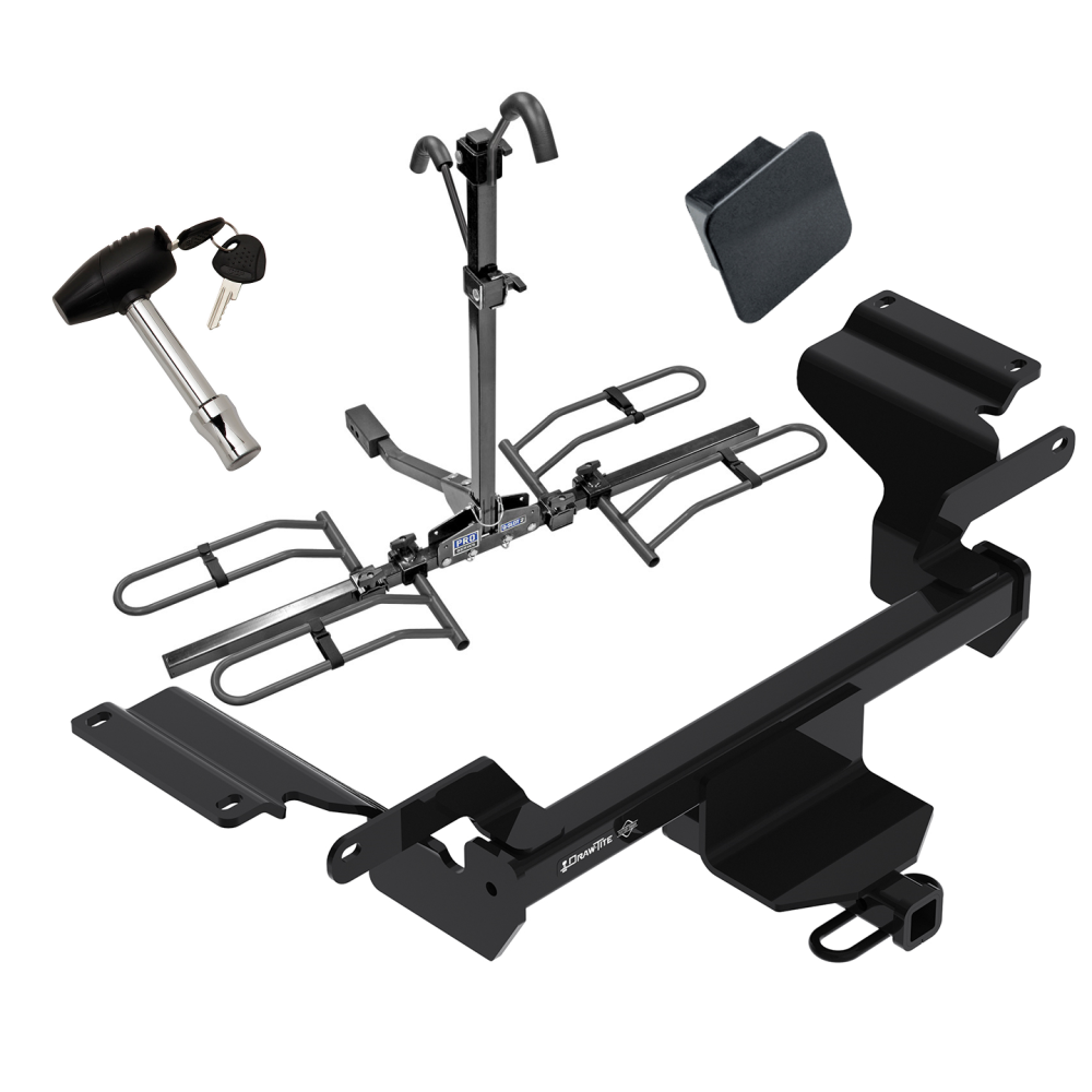 Custom Fit Trailer Hitch2 Bike Carrier Rail Rack Security Lock Pin Rubber Hitch Plug Cover Installation Hardware Installation Instructions 36661 63134 580407 2211 Draw-Tite Trailer Tow Hitch 18-20 Buick Regal TourX Platform Style 2 Bike Rack Hitch Lock Trailer Tow Hitch For 18-20 Buick Regal TourX Platform Style 2 Bike Rack Hitch Lock and Cover