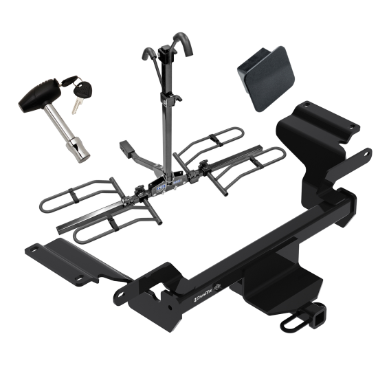 Custom Fit Trailer Hitch2 Bike Carrier Rail Rack Security Lock Pin Rubber Hitch Plug Cover Installation Hardware Installation Instructions 36661 63134 580407 2211 Draw-Tite Trailer Tow Hitch 18-20 Buick Regal TourX Platform Style 2 Bike Rack Hitch Lock Trailer Tow Hitch For 18-20 Buick Regal TourX Platform Style 2 Bike Rack Hitch Lock and Cover
