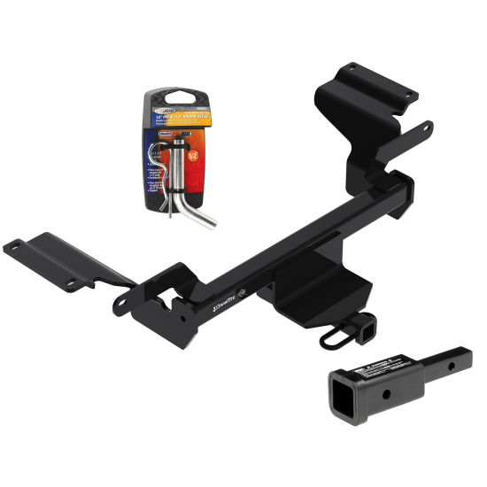Custom Fit Trailer Hitch Trailer Hitch Adapter Trailer Hitch Pin and Clip Installation Hardware Installation Instructions 36661 80303 63241 Draw-Tite Trailer Tow Hitch 18-20 Buick Regal TourX 2" Adapter and Pin/Clip 18 19 20 2018 2019 2020 Trailer Tow Hitch For 18-20 Buick Regal TourX w/ 2" Adapter and Pin/Clip