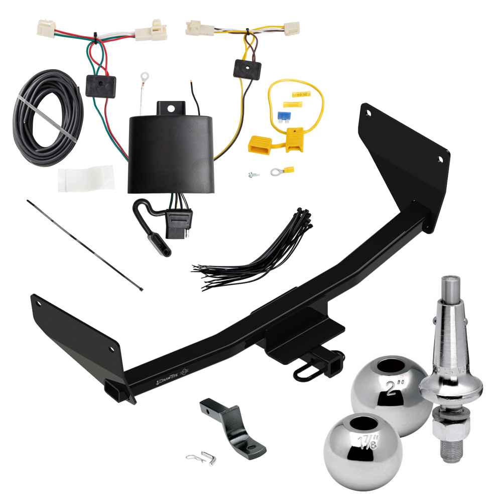 Trailer Tow Hitch For 19-20 Toyota RAV4 Ultimate Package w/ Wiring Draw
