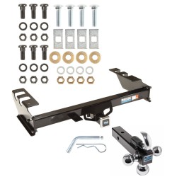 Reese Trailer Tow Hitch Receiver For 99-07 Chevy Silverado GMC Sierra 1500 99-04 2500 LD w/Tri-Ball Triple Ball 1-7/8" 2" 2-5/16" Reese Trailer Tow Hitch Receiver For 99-07 Chevy Silverado GMC Sierra 1500 99-04 2500 LD w/Tri-Ball Triple Ball 1-7/8" 2" 2-5/16"