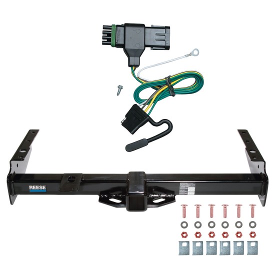 Custom Fit Trailer Hitch Wiring Harness (Plug & Play) Installation Hardware Installation Instructions 37074 74180 Reese Trailer Tow Hitch 92-00 Chevy GMC Suburban C/K Blazer Tahoe Yukon Wiring Harness Kit 92 93 94 95 96 97 98 99 00 01 02 1992 1993 19 Reese Trailer Tow Hitch For 92-00 Chevy GMC Suburban C/K Blazer Tahoe Yukon w/ Wiring Harness Kit