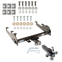 Reese Trailer Tow Hitch Receiver For 67-02 Dodge 63-91 GM Chevy C/K 74-88 Ramcharger 63-97 Ford w/ Deep Drop Bumper w/Tri-Ball Triple Ball 1-7/8" 2" 2-5/16" Reese Trailer Tow Hitch Receiver For 67-02 Dodge 63-91 GM Chevy C/K 74-88 Ramcharger 63-97 Ford w/ Deep Drop Bumper w/Tri-Ball Triple Ball 1-7/8" 2" 2-5/16"