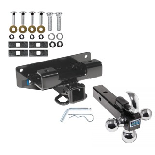 Reese Trailer Tow Hitch Receiver For 02-03 Dodge Ram 1500 w/Tri-Ball Triple Ball 1-7/8" 2" 2-5/16"