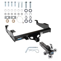 Reese Trailer Tow Hitch Receiver For 99-23 F-450 F-550 99-00 F-350 Cab & Chassis w/34" Wide Frames w/Tri-Ball Triple Ball 1-7/8" 2" 2-5/16" Reese Trailer Tow Hitch Receiver For 99-23 F-450 F-550 99-00 F-350 Cab & Chassis w/34" Wide Frames w/Tri-Ball Triple Ball 1-7/8" 2" 2-5/16"