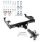 Custom Fit Trailer Hitch Tri-Ball Trailer Hitch Ball Mount w/ Pin/Clip 37088 7031400 63240 Reese Trailer Tow Hitch Receiver 99-23 F-450 F-550 99-00 F-350 Cab Chassis w/34" Wide Frames w/Tri-Ball Triple Ball 1-7/8" 2" 2-5/16" 99 00 01 0 Reese Trailer Tow Hitch Receiver For 99-23 F-450 F-550 99-00 F-350 Cab & Chassis w/34" Wide Frames w/Tri-Ball Triple Ball 1-7/8" 2" 2-5/16"