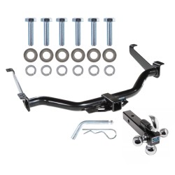 Reese Trailer Tow Hitch Receiver For 04-15 Nissan Titan w/Tri-Ball Triple Ball 1-7/8" 2" 2-5/16" Reese Trailer Tow Hitch Receiver For 04-15 Nissan Titan w/Tri-Ball Triple Ball 1-7/8" 2" 2-5/16"