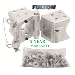 Fulton 3" x 4" Bolt-On Trailer Hinge Kit Fold-Away Coupler 7,500 lbs Tongue Frame Fulton 3" x 4" Bolt-On Trailer Hinge Kit Fold-Away Coupler 7,500 lbs Tongue Frame