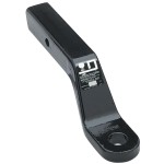 Forged Ball Mount Draw-Bar 16000 lbs 9-1/4" Long 3" Rise 4" Drop Fits 2" x 2" Trailer Hitch Receiver