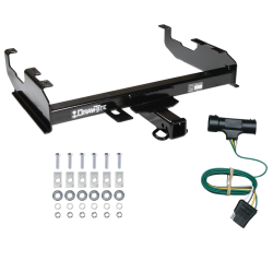 Trailer Tow Hitch For  73-84 Chevy C/K 67-84 GMC C/K w/ 8' Bed w/ Wiring Harness Kit Trailer Tow Hitch For  73-84 Chevy C/K 67-84 GMC C/K w/ 8' Bed w/ Wiring Harness Kit