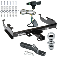Trailer Tow Hitch For  85-86 88-91 Chevy GMC C/K w/ 8' Bed Complete Package w/ Wiring and 1-7/8" Ball Trailer Tow Hitch For  85-86 88-91 Chevy GMC C/K w/ 8' Bed Complete Package w/ Wiring and 1-7/8" Ball