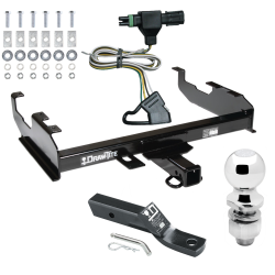 Trailer Tow Hitch For  85-86 88-91 Chevy GMC C/K w/ 8' Bed Complete Package w/ Wiring and 2" Ball Trailer Tow Hitch For  85-86 88-91 Chevy GMC C/K w/ 8' Bed Complete Package w/ Wiring and 2" Ball