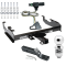 Custom Fit Trailer Hitch Wiring Harness (Plug & Play) 2" Drop Ball-Mount w/ Pin/Clip 2" Chrome Ball Installation Hardware Installation Instructions 41001 118312 23 63845 Draw-Tite Trailer Tow Hitch 85-86 88-91 Chevy GMC C/K 8' Bed Complete Trailer Tow Hitch For 85-86 88-91 Chevy GMC C/K w/ 8' Bed Complete Package w/ Wiring and 2" Ball