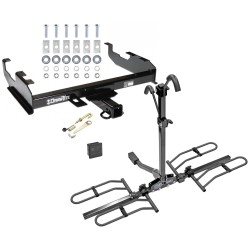 Trailer Tow Hitch For 63-00 GMC Chevy C/K Pickup Ford F150 F250 F350 F450 Platform Style 2 Bike Rack Hitch Lock and Cover Trailer Tow Hitch For 63-00 GMC Chevy C/K Pickup Ford F150 F250 F350 F450 Platform Style 2 Bike Rack Hitch Lock and Cover
