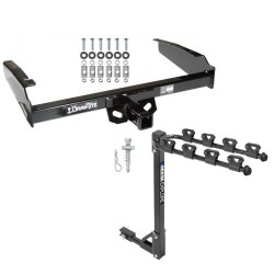 Trailer Tow Hitch w/ 4 Bike Rack For 80-97 Ford F-100 F-150 F-250 F-350 tilt away adult or child arms fold down carrier w/ Lock and Cover Trailer Tow Hitch w/ 4 Bike Rack For 80-97 Ford F-100 F-150 F-250 F-350 tilt away adult or child arms fold down carrier w/ Lock and Cover