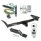 Trailer Tow Hitch For 92-97 Ford Crown Victoria Mercury Grand Marquis Complete Package w/ Wiring and 2" Ball
