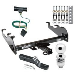 Trailer Tow Hitch For 67-84 Chevy GMC C/K w/Deep Drop Bumper Complete Package w/ Wiring and 2" Ball Trailer Tow Hitch For 67-84 Chevy GMC C/K w/Deep Drop Bumper Complete Package w/ Wiring and 2" Ball