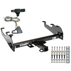 Trailer Tow Hitch For 85-86 88-91 Chevy GMC C/K w/Deep Drop Bumper w/ Wiring Harness Kit Trailer Tow Hitch For 85-86 88-91 Chevy GMC C/K w/Deep Drop Bumper w/ Wiring Harness Kit