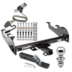 Trailer Tow Hitch For 87-96 F-150 F-250 F-350 97 HD Complete Package w/ Wiring and 1-7/8" Ball Trailer Tow Hitch For 87-96 F-150 F-250 F-350 97 HD Complete Package w/ Wiring and 1-7/8" Ball