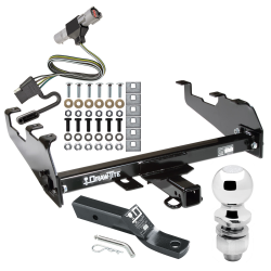 Trailer Tow Hitch For 87-96 F-150 F-250 F-350 97 HD Complete Package w/ Wiring and 2" Ball Trailer Tow Hitch For 87-96 F-150 F-250 F-350 97 HD Complete Package w/ Wiring and 2" Ball