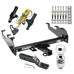 Trailer Tow Hitch For 86-94 Dodge D/W w/Deep Drop Bumper Complete Package w/ Wiring and 2" Ball Trailer Tow Hitch For 86-94 Dodge D/W w/Deep Drop Bumper Complete Package w/ Wiring and 2" Ball