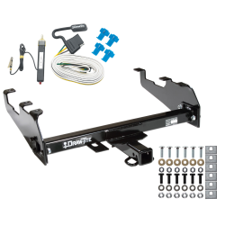 Trailer Tow Hitch For 63-74 Chevy GMC C/K 68-85 Dodge D/W Ramcharger 63-79 Ford F-100 F-150 F-250 F-350 w/ Wiring Harness Kit Trailer Tow Hitch For 63-74 Chevy GMC C/K 68-85 Dodge D/W Ramcharger 63-79 Ford F-100 F-150 F-250 F-350 w/ Wiring Harness Kit