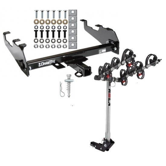 Custom Fit Trailer Hitch 4 Bike Carrier Installation Hardware Installation Instructions 41504 59401 Draw-Tite Trailer Tow Hitch 63-02 Dodge GM Chevy C/K Ramchargerd Deep Drop Bumper 4 Bike Carrier Rack 63 64 65 66 67 68 69 70 71 72 73 74 75 76 77 78 79 8 Trailer Tow Hitch For 63-02 Dodge GM Chevy C/K Ramcharger Ford w/ Deep Drop Bumper w/ 4 Bike Carrier Rack