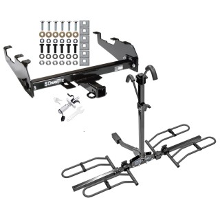 Custom Fit Trailer Hitch 2 Bike Carrier Rail Rack Anti Rattle Device w/ 2 Keys Installation Hardware Installation Instructions 41504 63134 63100 Draw-Tite Trailer Tow Hitch 63-02 Dodge GM Chevy C/K Ramchargerd Deep Drop Bumper Platform Style 2 Bike Rack Trailer Tow Hitch For 63-02 Dodge GM Chevy C/K Ramcharger Ford w/ Deep Drop Bumper Platform Style 2 Bike Rack w/ Anti Rattle Hitch Lock