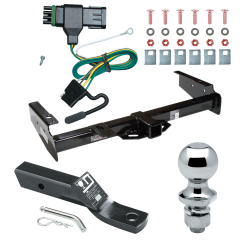 Trailer Tow Hitch For 92-00 Chevy GMC Suburban C/K Blazer Tahoe Yukon Complete Package w/ Wiring and 1-7/8" Ball Trailer Tow Hitch For 92-00 Chevy GMC Suburban C/K Blazer Tahoe Yukon Complete Package w/ Wiring and 1-7/8" Ball