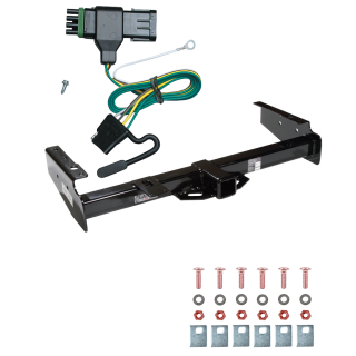 Trailer Tow Hitch For 92-00 Chevy GMC Suburban C/K Blazer Tahoe Yukon w/ Wiring Harness Kit