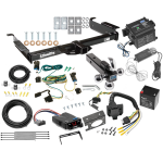 Class 4 Hitch For 03-23 Chevy Express GMC Savana Van w/ Tekonsha Trailer Brake Control 7-Way RV Wiring Breakaway Battery Charger Complete System Tri-Tow-Ball 1-7/8" 2" 2-5/16" Class 4 Hitch For 03-23 Chevy Express GMC Savana Van w/ Tekonsha Trailer Brake Control 7-Way RV Wiring Breakaway Battery Charger Complete System Tri-Tow-Ball 1-7/8" 2" 2-5/16"