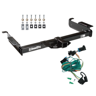 Custom Fit Trailer Hitch Wiring Harness (Plug & Play) Installation Hardware Installation Instructions 41521 118335 Draw-Tite Trailer Tow Hitch 96-99 Chevy Express GMC Savana 1500 2500 3500 Wiring Harness Kit 96 97 98 99 1996 1997 1998 1999 Trailer Tow Hitch For 96-99 Chevy Express GMC Savana 1500 2500 3500 w/ Wiring Harness Kit
