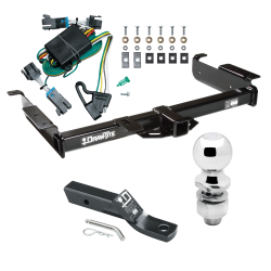 Trailer Tow Hitch For 00-02 Chevy Express GMC Savana 1500 2500 3500 Complete Package w/ Wiring and 2" Ball Trailer Tow Hitch For 00-02 Chevy Express GMC Savana 1500 2500 3500 Complete Package w/ Wiring and 2" Ball