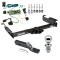 Trailer Tow Hitch For 03-23 Chevy Express GMC Savana 1500 2500 3500 Complete Package w/ Wiring and 1-7/8" Ball Trailer Tow Hitch For 03-23 Chevy Express GMC Savana 1500 2500 3500 Complete Package w/ Wiring and 1-7/8" Ball