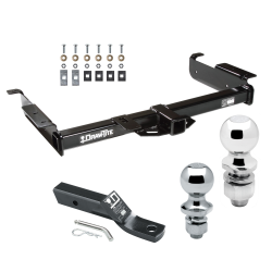 Trailer Tow Hitch For 96-23 Chevy Express GMC Savana 1500 2500 3500 Receiver w/ 1-7/8" and 2" Ball Trailer Tow Hitch For 96-23 Chevy Express GMC Savana 1500 2500 3500 Receiver w/ 1-7/8" and 2" Ball