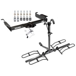 Trailer Tow Hitch For 96-23 Chevy Express GMC Savana Van Platform Style 2 Bike Rack w/ Anti Rattle Hitch Lock Trailer Tow Hitch For 96-23 Chevy Express GMC Savana Van Platform Style 2 Bike Rack w/ Anti Rattle Hitch Lock