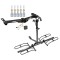 Trailer Tow Hitch For 88-00 Chevy GMC C/K 1500 2500 3500 Platform Style 2 Bike Rack Hitch Lock and Cover