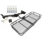 Trailer Tow Hitch For 88-00 Chevy GMC C/K 1500 2500 3500 Basket Cargo Carrier Platform Hitch Lock and Cover