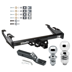 Trailer Tow Hitch For 88-00 Chevy GMC C/K C1500 C2500 C3500 K1500 K2500 K3500 Receiver w/ 1-7/8" and 2" Ball Trailer Tow Hitch For 88-00 Chevy GMC C/K C1500 C2500 C3500 K1500 K2500 K3500 Receiver w/ 1-7/8" and 2" Ball