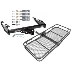 Trailer Tow Hitch For 88-00 Chevy GMC C/K 1500 2500 3500 Basket Cargo Carrier Platform w/ Hitch Pin Trailer Tow Hitch For 88-00 Chevy GMC C/K 1500 2500 3500 Basket Cargo Carrier Platform w/ Hitch Pin
