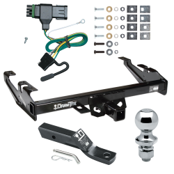 Trailer Tow Hitch For 88-00 Chevy GMC C/K C1500 C2500 C3500 K1500 K2500 K3500 Complete Package w/ Wiring and 1-7/8" Ball Trailer Tow Hitch For 88-00 Chevy GMC C/K C1500 C2500 C3500 K1500 K2500 K3500 Complete Package w/ Wiring and 1-7/8" Ball